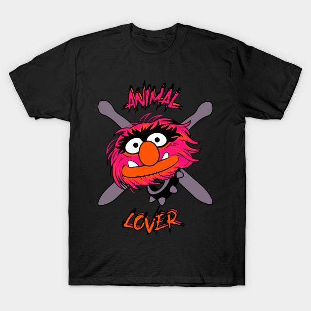 ANIMAL LOVER BLACK EDITION 4 COLOURS T-Shirt by SIMPLICITEE